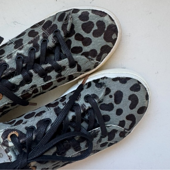 Ted Baker Lephie Animal Print Calf Hair Sneakers - Picture 10 of 13